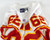 1997 Kansas City Chiefs Glenn Parker #62 Game Issued White Jersey 46 011