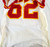 1997 Kansas City Chiefs Glenn Parker #62 Game Issued White Jersey 46 011