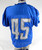 2017 Detroit Lions Charles Washington #45 Game Issued Blue Practice Jersey 48 32