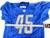 2017 Detroit Lions Charles Washington #45 Game Issued Blue Practice Jersey 48 32