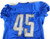 2017 Detroit Lions Charles Washington #45 Game Issued Blue Practice Jersey 48 32