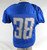 2018 Detroit Lions Mike Ford #38 Game Used Blue Practice Jersey 44 25