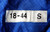 2018 Detroit Lions Mike Ford #38 Game Used Blue Practice Jersey 44 25