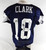 2025 Dallas Cowboys Damone Clark #18 Game Used Navy Practice Jersey 52 473