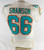 2018 Miami Dolphins Travis Swanson #66 Game Used White Jersey 46 218
