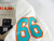 2018 Miami Dolphins Travis Swanson #66 Game Used White Jersey 46 218