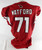 2017 Arizona Cardinals Earl Watford #71 Game Used Red Jersey 10/22 48 223