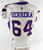 2009 Minnesota Vikings Anthony Herrera #64 Game Used White Jersey 12/20 50 224