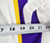 2009 Minnesota Vikings Anthony Herrera #64 Game Used White Jersey 12/20 50 224