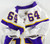 2009 Minnesota Vikings Anthony Herrera #64 Game Used White Jersey 12/20 50 224