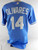 2022 Kansas City Royals Edward Olivares #14 Game Used Powder Blue Jersey Art P 6