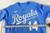 2022 Kansas City Royals Edward Olivares #14 Game Used Powder Blue Jersey Art P 6