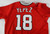 2025 Washington Nationals Juan Yepez #18 Game Issued Red Jersey 46 241