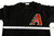 2008 Arizona Diamondbacks Jon Rauch #57 Game Used Black Jersey 10th P 52 484