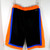 2018-19 Kids New York Knicks Nike Authentic City Ed Black/Orange Shorts Size L