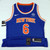 New Men's New York Knicks Kristaps Porzingis #6 Blue Swingman Jersey Nike 40 10S