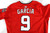 2025 Washington Nationals Luis Garcia #9 Game Used Red Jersey 48 711
