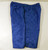 Mens Football Soccer # Authentic Blue Training Shorts M DP59559