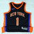 Men 2022-23 New York Knicks Obi Toppin #1 Black Jersey Nike Swingman City 48 1S