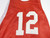 1990s American/Soviet All Stars #12 Game Issued Red Practice Jersey L DP58443