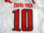 2016 Texas Tech Red Raiders #10 Game Issued White Jersey 46 635