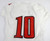 2016 Texas Tech Red Raiders #10 Game Issued White Jersey 46 635