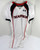 2009 Texas Tech Red Raiders Blank Game Issued White Jersey 44 DP48361