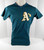 1990s Southern Oregon A's Athletics #4 Game Used Green Jersey Batting Practice 6