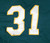 1990s Southern Oregon A's Athletics #31 Game Used Green Jersey Batting Practice 680