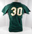 1990s Southern Oregon A's Athletics #30 Game Used Green Jersey Batting Practice 681