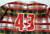 2021 Lansing Lugnuts #43 Game Issued Red Jersey Tool Time 2XL DP66628