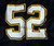 Marin Football #52 Game Used Black Jersey XL DP66590