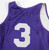 Texas Christian TCU Horned Frogs #3 Game Issued Purple Grey Practice Jersey L 7