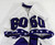 2008 Texas Christian Uni TCU Horned Frogs #60 Game Used White Jersey Np Rem 0