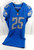 2017 Detroit Lions #25 Game Issued Blue Jersey Name Plate Removed 40 DP62792