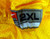 Virginia Tech Hokies #65 Game Used Yellow Practice Jersey 2XL DP64952