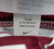 2022 Florida State FSU Seminoles Game Used Red Pants 24 DP63343