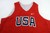 2005-06 Team USA Basketball Game Issued Red Practice Jersey 2XL+2 DP64094