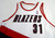 2002-2003 Portland Trail Blazers Adam Keefe #31 Game Issued White Jersey 52 7