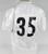 2013 Pittsburgh Steelers #35 Game Issued White Practice Jersey Legendary Patch 48 DP66987