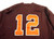 Virginia Tech Hokies #12 Game Used Maroon Jersey 48 DP64590