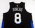 2020-21 New York Knicks Austin Rivers #8 Game Issued Black Jersey City Ed 48 69