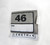 2013-14 North Carolina Tar Heels UNC Blank Game Issued White Jersey 46 DP54656