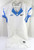 2014 North Carolina Tar Heels UNC Blank GameIssued White Jersey 44 DP54208