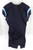 2013-14 North Carolina Tar Heels UNC Blank Game Issued Black Jersey 46 DP54144