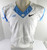 2014 North Carolina Tar Heels UNC Blank Game Used White Jersey 46 DP54043