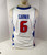 Detroit Pistons Chris Garner #6 Game Issued White Jersey 48 DP50499