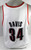 2003-2004 Portland Trail Blazers Dale Davis #34 Game Issued White Jersey 52 9