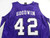 Texas Christian TCU Horned Frogs Goodwin #42 Game Used Purple Jersey 2XL 72