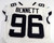 2018 Jacksonville Jaguars Michael Bennett #96 Game Issued White Jersey 44 8